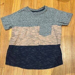 Stylish Gray and Navy Kids Shirt